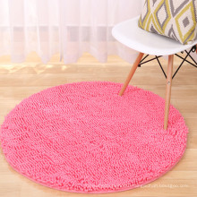 custom microfiber chenille pvc floor mat for the living room